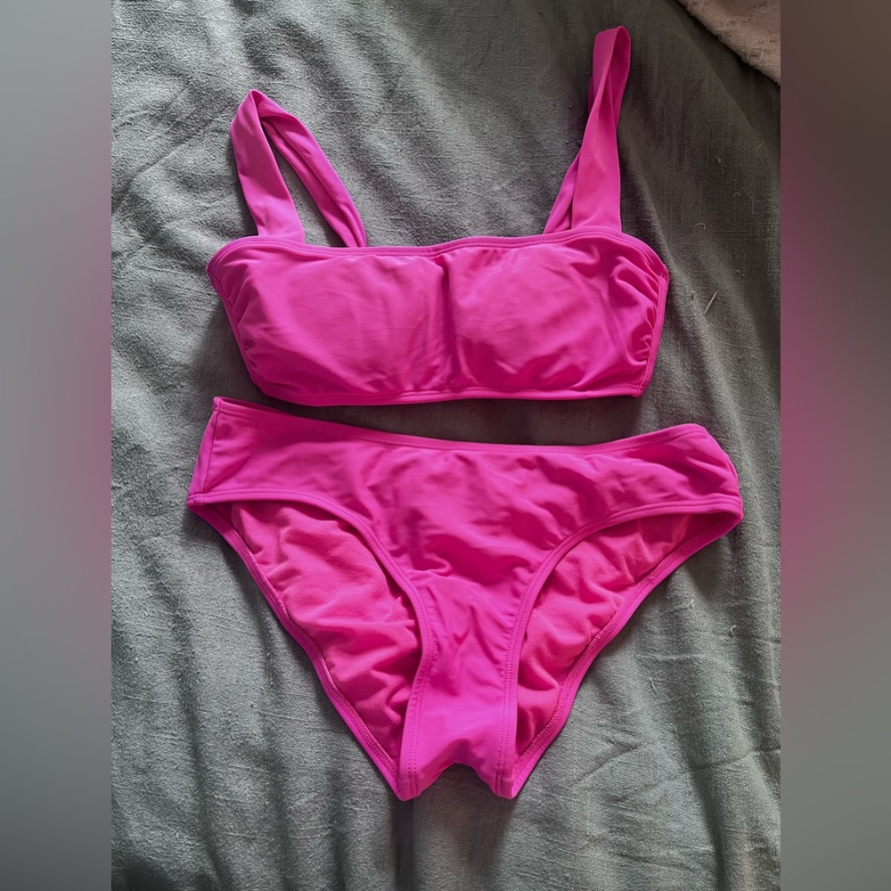 Pink bikini
